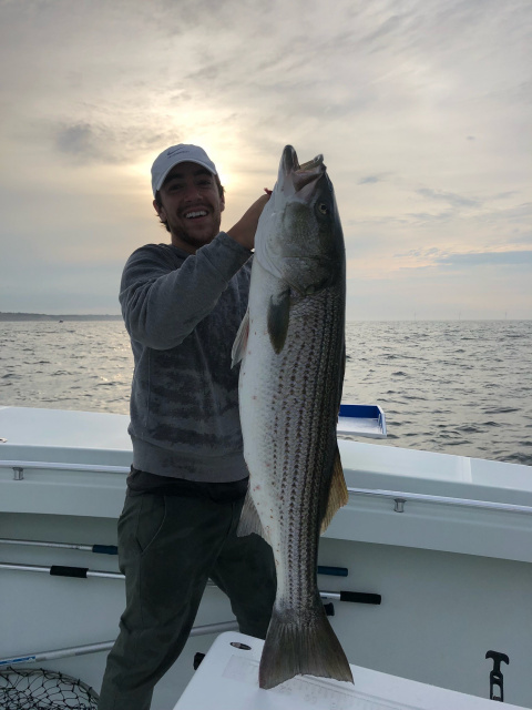 Rhode Island Striped Bass Fishing Charters